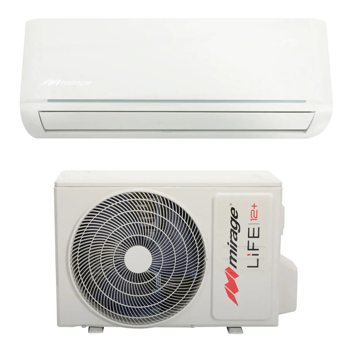 Mirage Life 12+: unidad interior y condensador